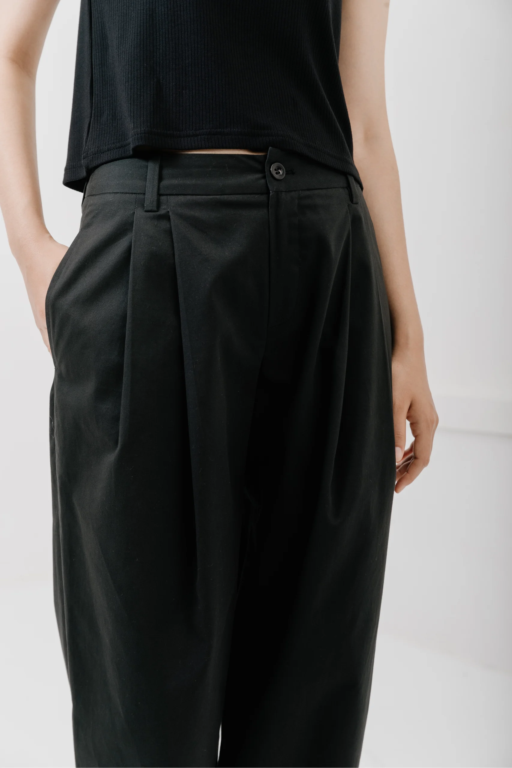 Pepper Twill Trousers